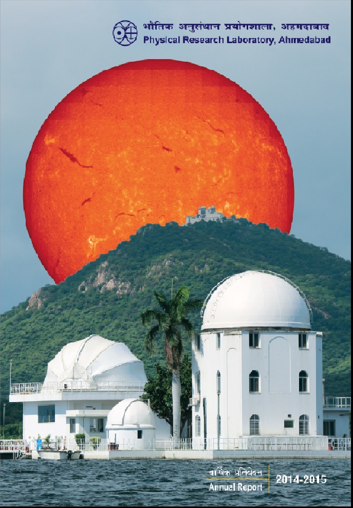 Book Annual Report 2014-2015 Frontpage Image