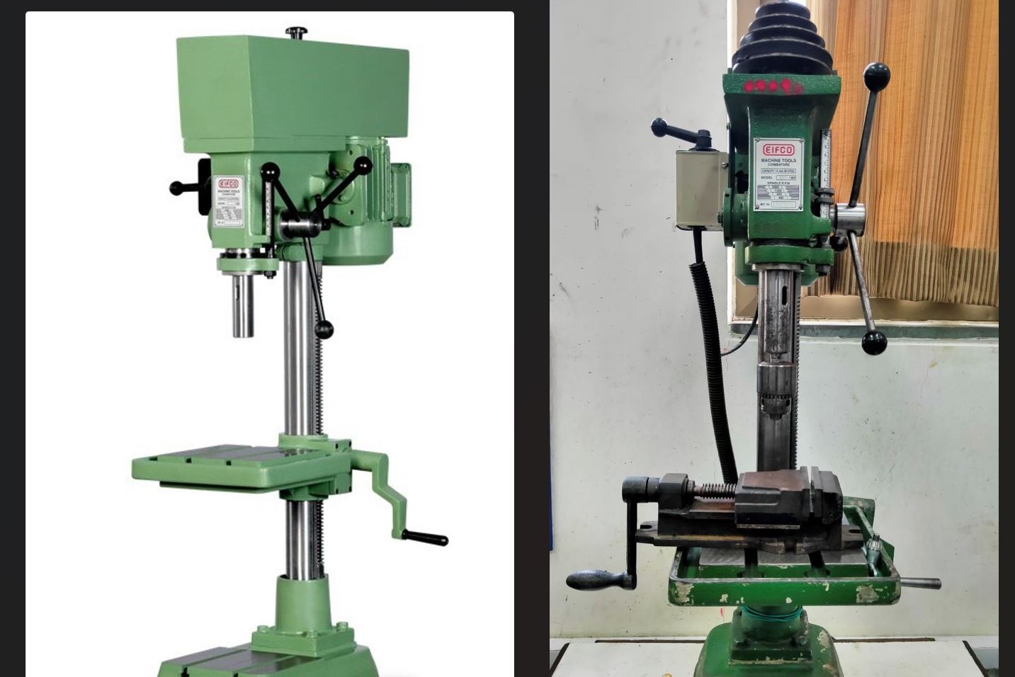 Drilling clearance machine model